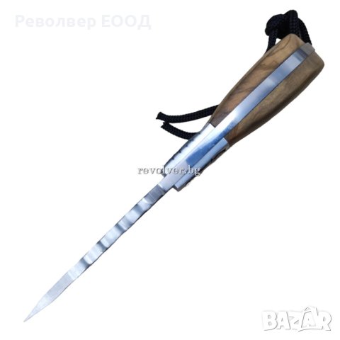 Ловен нож с гравирано острие , снимка 3 - Ножове - 43882787