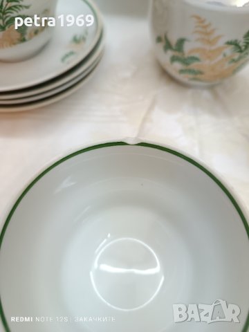 Руски порцеланов сервиз за чай, снимка 8 - Сервизи - 44113052