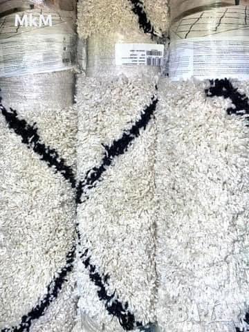 Много мек стилен килим в бежов цвят MARSEILLE с размери 133 х 190 см. , снимка 2 - Килими - 44890187