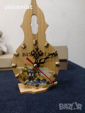 Подарък-дървена цигулка , часовник !, снимка 2 - Сувенири от дърво - 40788456