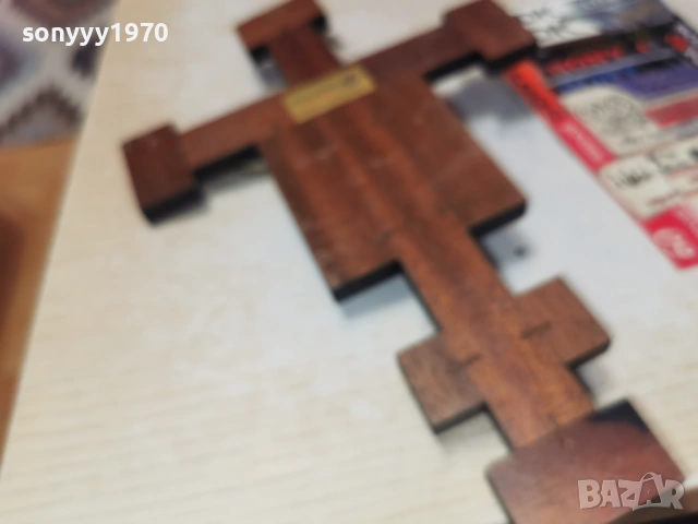 КРЪСТ ОТ ФРАНЦИЯ 2402261700, снимка 4 - Антикварни и старинни предмети - 53607976