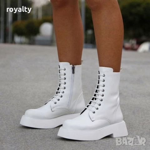 Равни боти - бяла кожа
