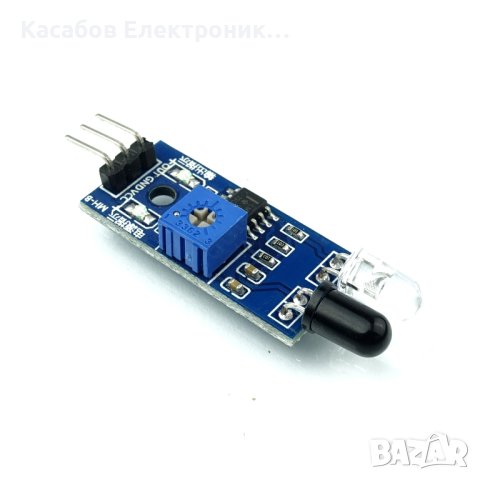 Оптичен отразяващ сензорен модул TCRT5000 LM393 IR детекция на препятствия, снимка 3 - Друга електроника - 43511018