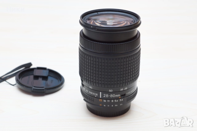 Продавам обектив AF Nikkor 28-80/3,5-5,6D фулфрейм