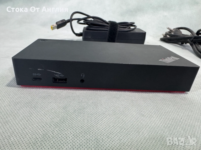 Докинг станция Lenovo ThinkPad USB-C Dock Gen 2/ 40AS/ LDC-G2, снимка 3 - Друга електроника - 52071578