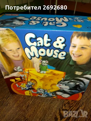 Нова детска настолна игра"Котка и мишка" , снимка 5 - Образователни игри - 50257328