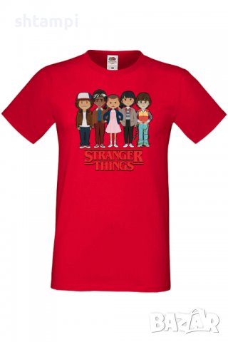 Мъжка тениска Stranger Things 3,Филм,Сериал,, снимка 4 - Тениски - 37568862