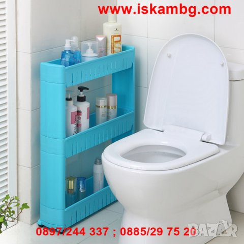 ОРГАНАЙЗЕР ЕТАЖЕРКА ЗА БАНЯ BATHROOM STORAGE RACK - код 2498, снимка 2 - Други стоки за дома - 26711837