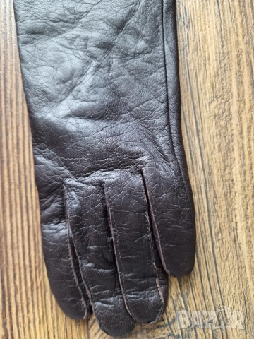 Страхотни дамски дълги ръкавици , естествена кожа,, снимка 2 - Ръкавици - 52354643