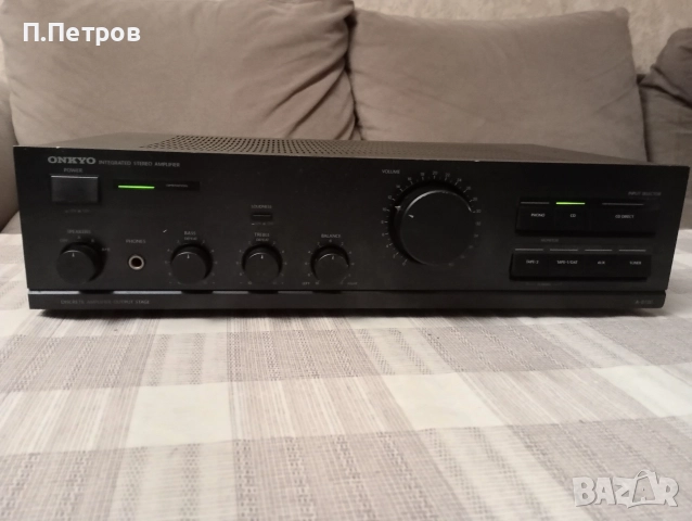 ONKYO A-8130 стерео усилвател, снимка 2 - Ресийвъри, усилватели, смесителни пултове - 52774070