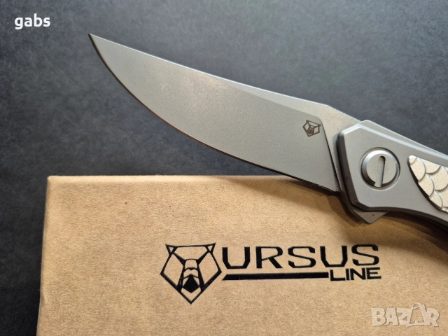 Сгъваем нож SHIROGOROV Quantum"DRAGON" ,CROMAX PM, SH209, снимка 7 - Ножове - 51943400