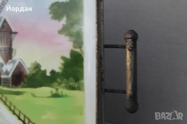 Чехословашки порцеланов поднос /1920-та година/, снимка 8 - Антикварни и старинни предмети - 48868227