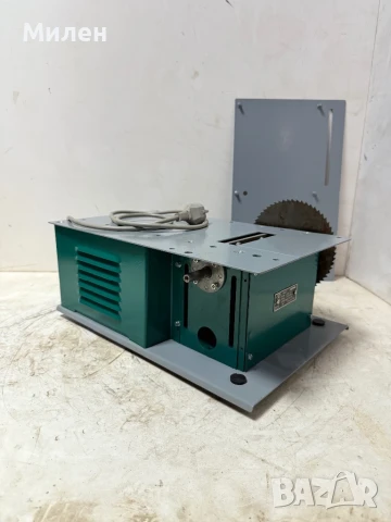 Руска хоби машинка УБДН - 1 абрихт/циркуляр/струг/шмиргел/борапарат , снимка 6 - Циркуляри - 45509950