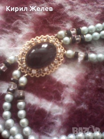 Ретро огърлица-9180, снимка 6 - Колиета, медальони, синджири - 26452493