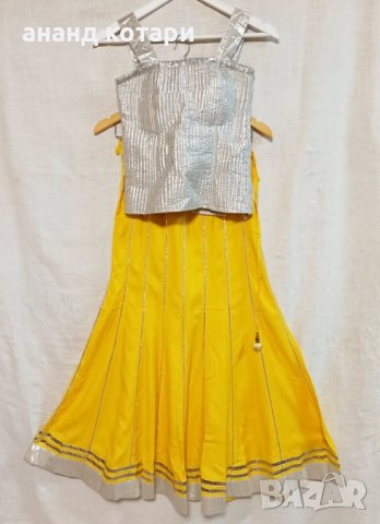 Комплект - Ленга чоли индийската дизайнерка Рену Капур, снимка 1