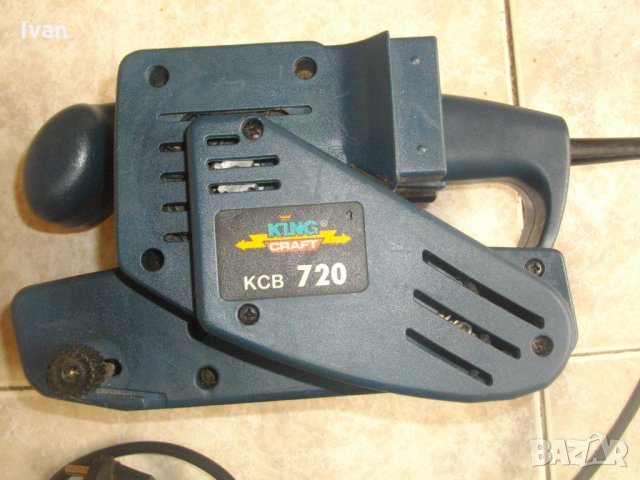 ЗА ЧАСТИ-ЗА РЕМОНТ-Немски 720 вата-Лентов Шлайф-Счупена Зъбчатка Задна-King Craft KCB720, снимка 2 - Други инструменти - 33146870