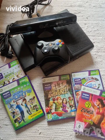 Кинект камера за хбох360 и 3 ИГРИ Kinect Xbox 360