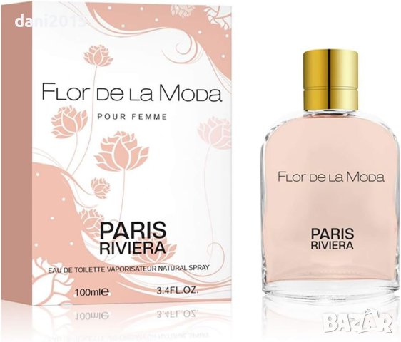 Flor De Дамски парфюм La Moda by Paris Riviera - 100 ml, снимка 1 - Дамски парфюми - 43744611