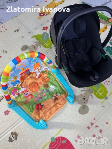 Кошница KIKKA BOO+ подарък Гимнастика MONI, снимка 2 - Столчета за кола и колело - 52523695