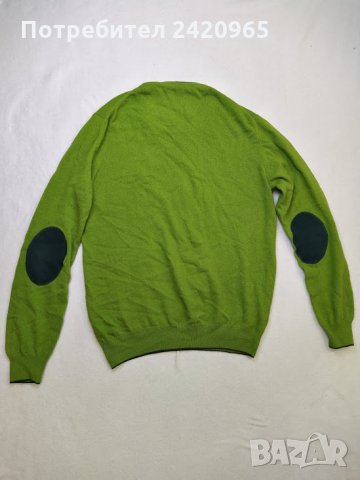 Woolenart мъжки пуловер 80% лана, снимка 2 - Пуловери - 33351615