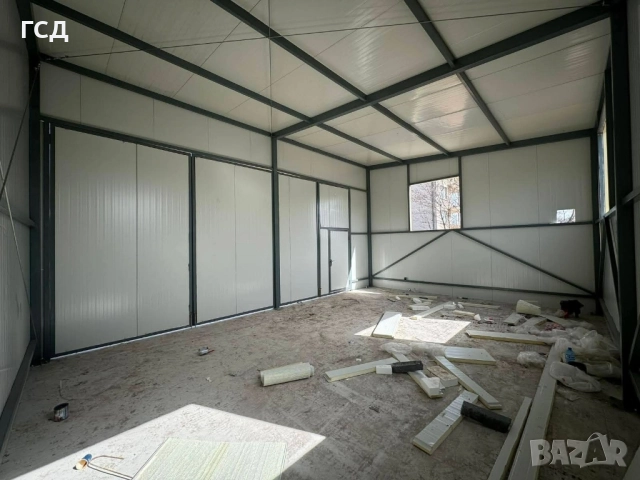 Изработка,доставка и монтаж на метални конструкции,халета,ферми,навеси,Ригел и др. , снимка 4 - Монтажи - 52495499