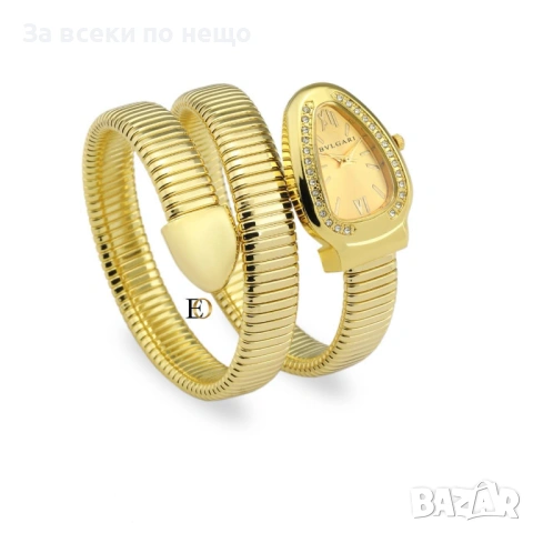 Bvlgari Дамски Часовник Тип Змия Булгари - Налични Различни Цветове Код SK728, снимка 9 - Дамски - 53146642