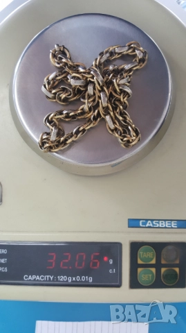 Златен синджир ланец колие, снимка 5 - Колиета, медальони, синджири - 52269283