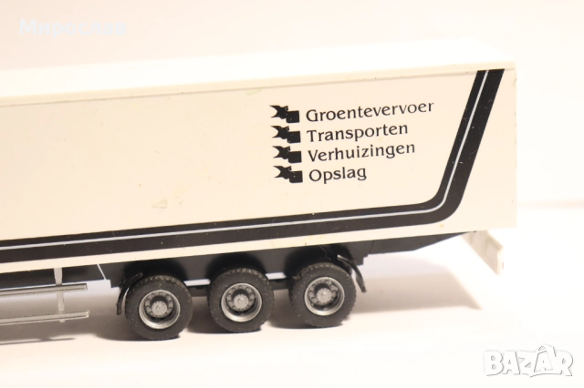 RIETZE H0 1/87 РЕМАРКЕ КАМИОН МОДЕЛ ТИР КОЛИЧКА, снимка 2 - Колекции - 52997056