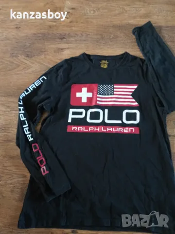 Polo Ralph Lauren - страхотна мъжка блуза М , снимка 3 - Блузи - 47779624
