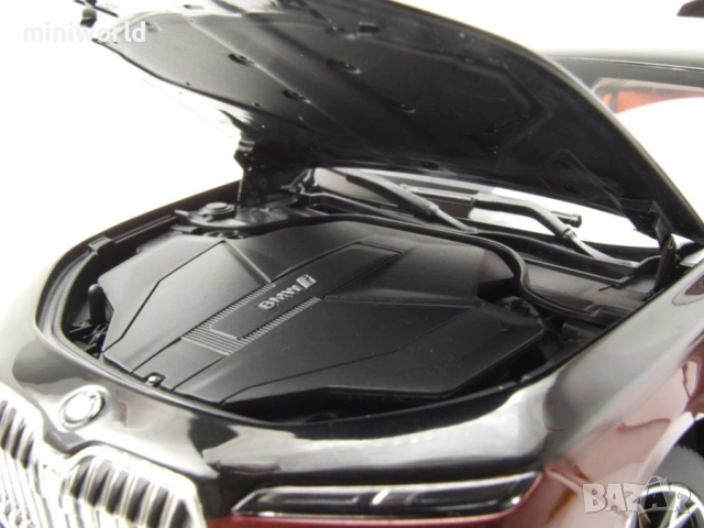 BMW i7 2022 - мащаб 1:18 на Minichamps моделът е нов в кутия, снимка 5 - Колекции - 53561496