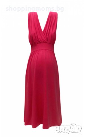 Едноцветна рокля за кърмачки и бременни - модел 0538