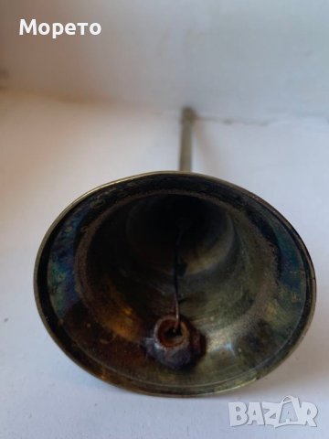 Стара бронзова камбанка, снимка 3 - Антикварни и старинни предмети - 39160024