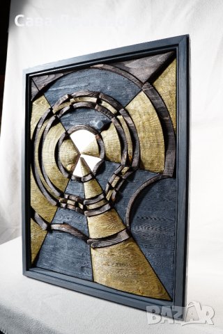 Стенна пластика "Върхове", снимка 3 - Картини - 37886152