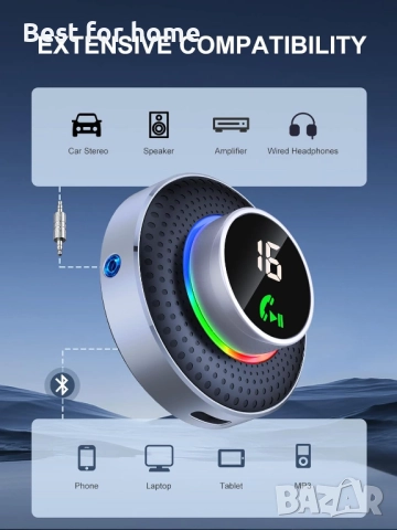 Glangeh Bluetooth приемник 3.5 мм, снимка 8 - Друга електроника - 52292670