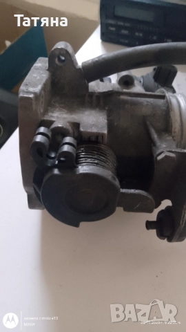 Дроселова клапа за BMW- БМВ-Е46-1.6-1.8 бензин комплект с гофрето и дебитомера, снимка 6 - Части - 51842076