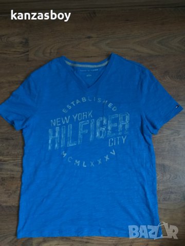 Tommy hilfiger Essential Jaspe - страхотна мъжка тениска КАТО НОВА , снимка 4 - Тениски - 37636518