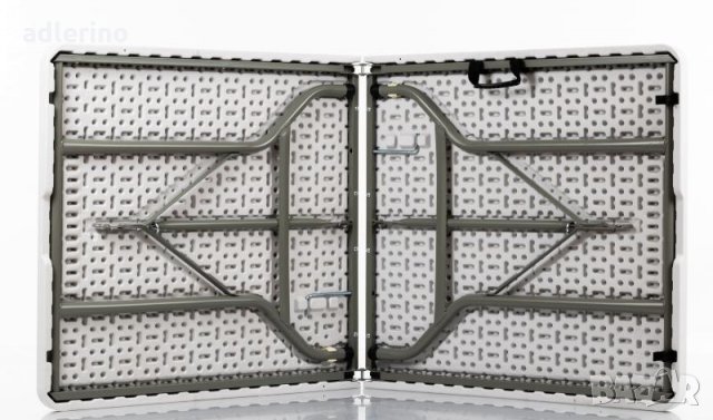 Сгъваема маса, кетъринг маса, къмпинг маса, 152 x 76 см , снимка 2 - Къмпинг мебели - 34153840