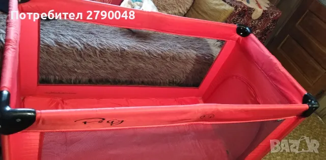 Кошара за сън и игра, на две нива с матрак, снимка 2 - Бебешки легла и матраци - 50104263