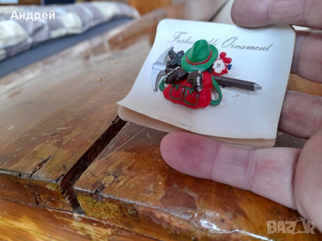 Стара брошка Glista Mendarin, снимка 4 - Други ценни предмети - 32711819