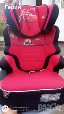 Столче за кола Mcqueen, снимка 2 - Столчета за кола и колело - 52352686