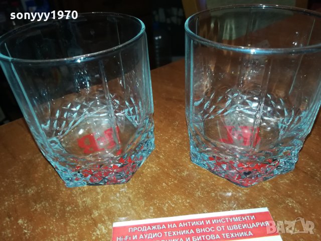 j&b 2бр чаши за уиски 2311212010, снимка 6 - Колекции - 34905870