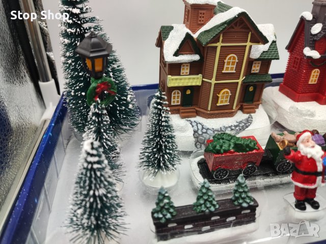 Led светеща къща Magic Village коледна сцена, снимка 5 - Декорация за дома - 38748800