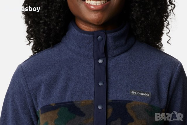 Columbia Benton Springs - дамско поларено горнище КАТО НОВО, снимка 2 - Блузи с дълъг ръкав и пуловери - 43717308