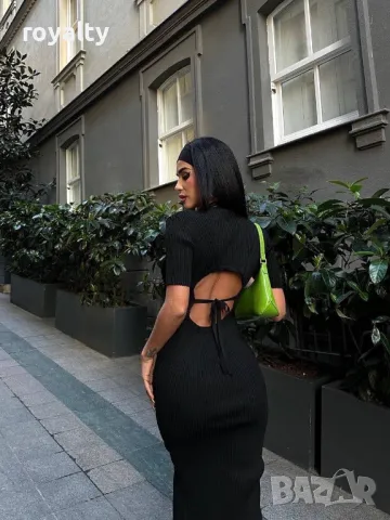 Стилна дамска рокля , снимка 3 - Рокли - 49269034