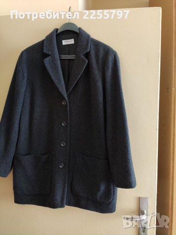 Черно вълнено сако от OISEN COLLECTION , снимка 2 - Сака - 38341214