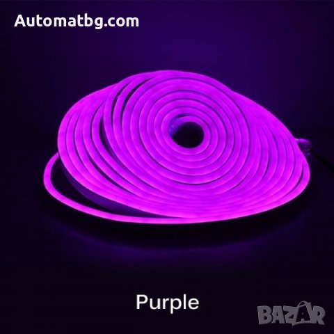 Led неонова лента Automat, Водоустойчива, 5м, Различни цветове, снимка 8 - Лед осветление - 40416882