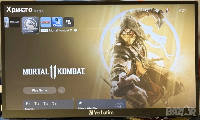 Конзола Sony PlayStation 5, PS5 825 GB SSD + 2 контролера + 9 игри + станция , снимка 6 - PlayStation конзоли - 52909606