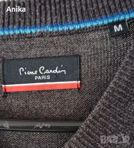 Pierre Cardin Мъжки пуловер M, снимка 2 - Пуловери - 53596709