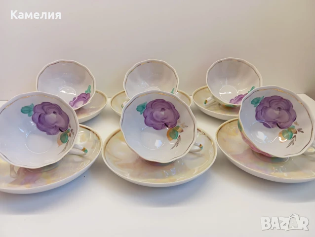 Руски порцелан , снимка 8 - Чаши - 50906272