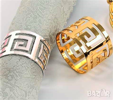 Сребърен пръстен за салфетки - 5,99, снимка 2 - Други - 35575503